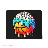 Ice Cream Basketball Drip  Basketball Stuff Mousepad thumb 0