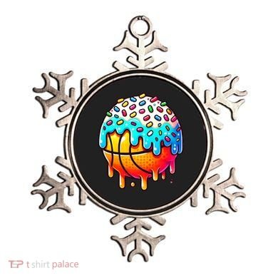 Ice Cream Basketball Drip  Basketball Stuff Ornament