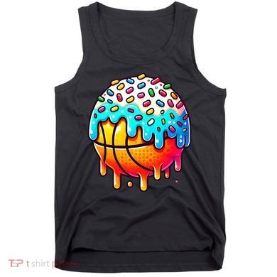 Ice Cream Basketball Drip  Basketball Stuff Tank Top