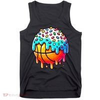 Ice Cream Basketball Drip  Basketball Stuff Tank Top thumb 0