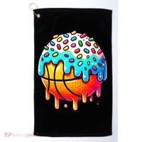Ice Cream Basketball Drip  Basketball Stuff Golf Towel thumb 0