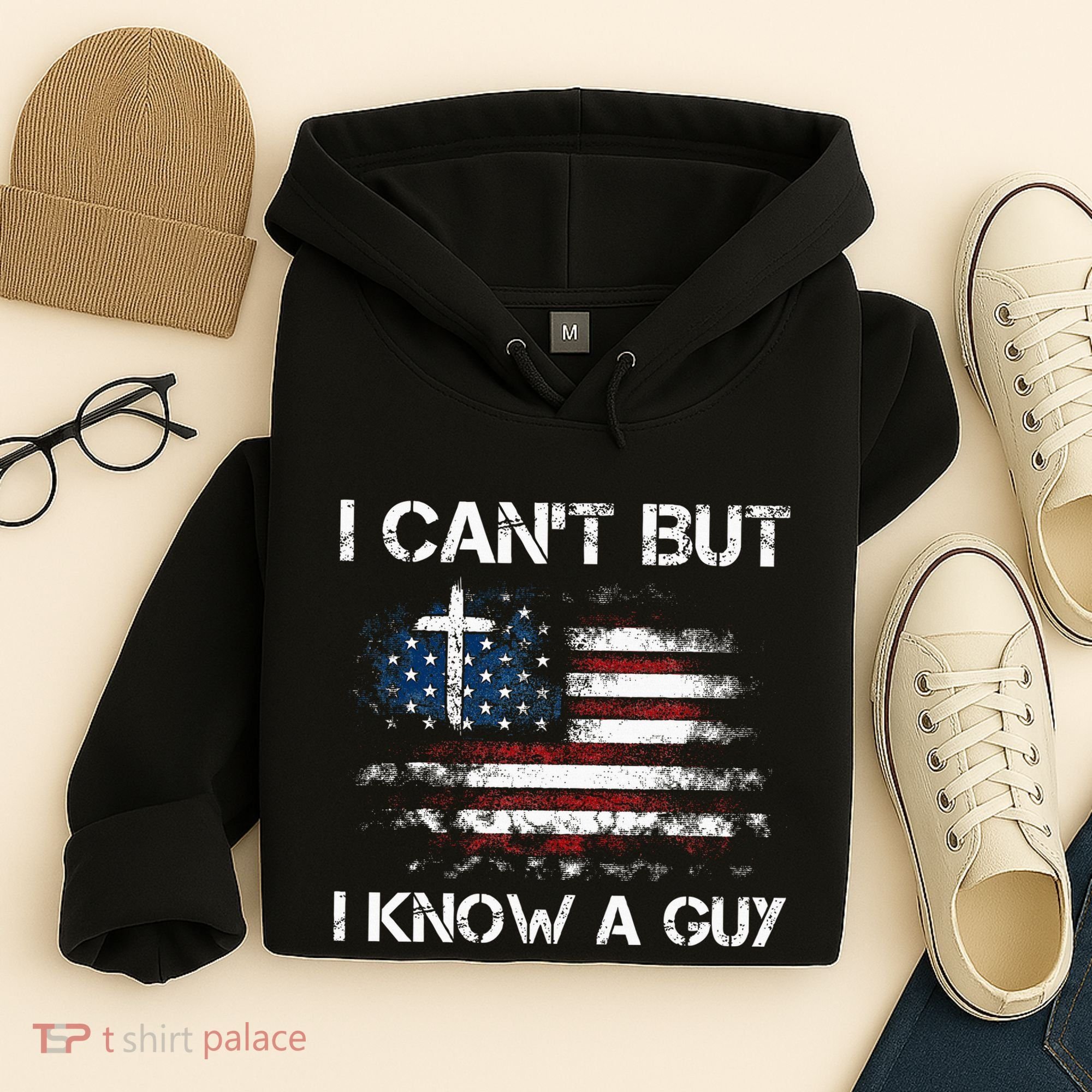 I CanT But I Know A Guy Jesus Cross Christian Believer Hoodie