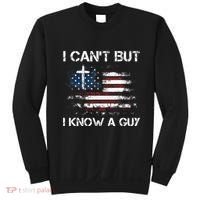 I CanT But I Know A Guy Jesus Cross Christian Believer Sweatshirt thumb 0
