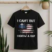 I CanT But I Know A Guy Jesus Cross Christian Believer T-Shirt thumb 2