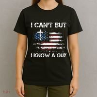I CanT But I Know A Guy Jesus Cross Christian Believer T-Shirt thumb 4