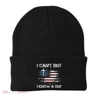 I CanT But I Know A Guy Jesus Cross Christian Believer Beanie thumb 0