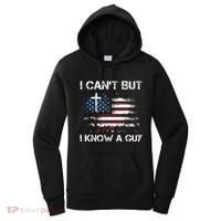 I CanT But I Know A Guy Jesus Cross Christian Believer Women's Hoodie thumb 0