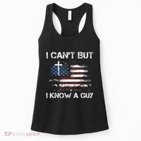 I CanT But I Know A Guy Jesus Cross Christian Believer Women's Tank Top thumb 0