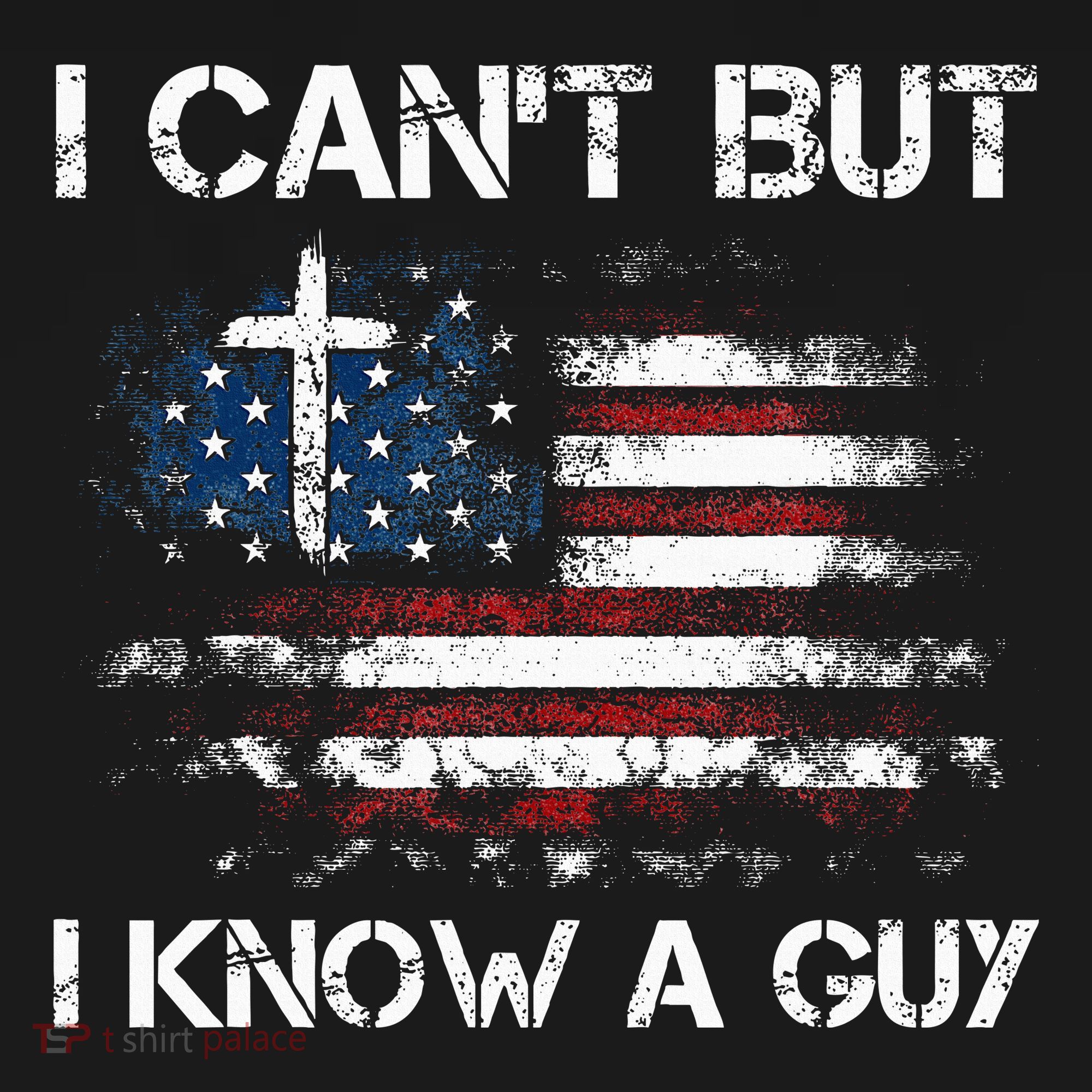 I CanT But I Know A Guy Jesus Cross Christian Believer Women's Tank Top