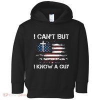 I CanT But I Know A Guy Jesus Cross Christian Believer Toddler Hoodie thumb 0