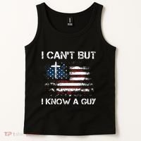 I CanT But I Know A Guy Jesus Cross Christian Believer Tank Top thumb 2