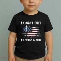 I CanT But I Know A Guy Jesus Cross Christian Believer Toddler T-Shirt thumb 2