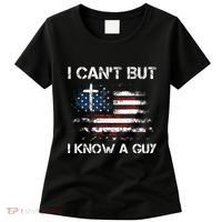 I CanT But I Know A Guy Jesus Cross Christian Believer Women's T-Shirt thumb 0