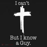 I CanT But I Know A Guy Jesus Cross Funny Christian Women's Hoodie thumb 2