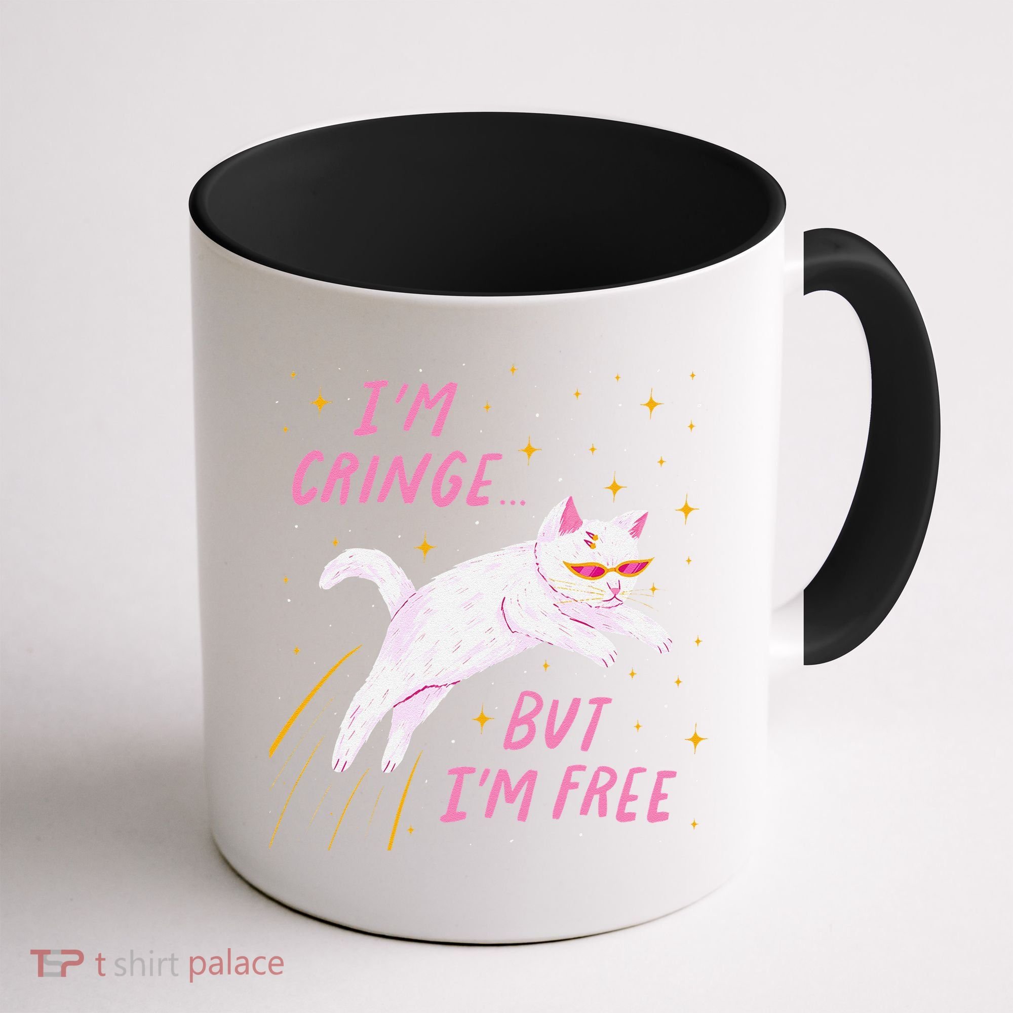 IM Cringe But IM Free Funny Coffee Mug