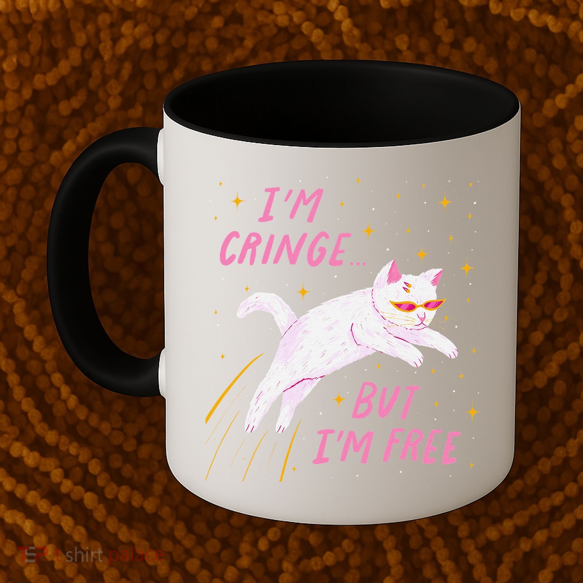 IM Cringe But IM Free Funny Coffee Mug