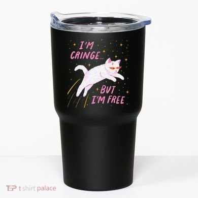 IM Cringe But IM Free Funny Tumbler