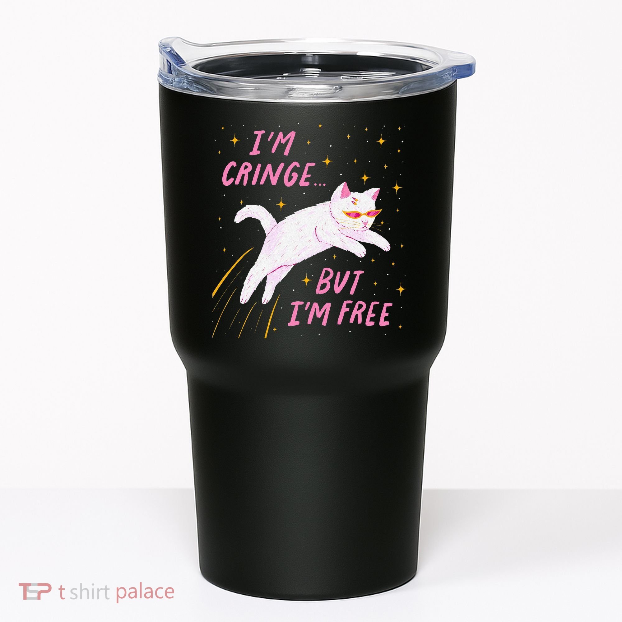IM Cringe But IM Free Funny Tumbler