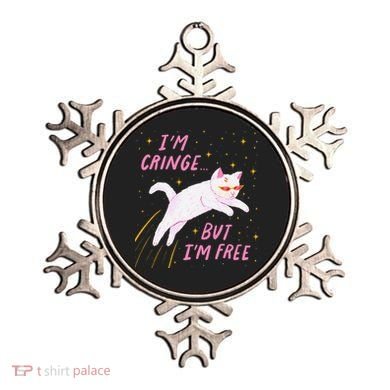 IM Cringe But IM Free Funny Ornament