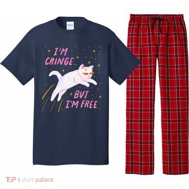 IM Cringe But IM Free Funny Pajama Set