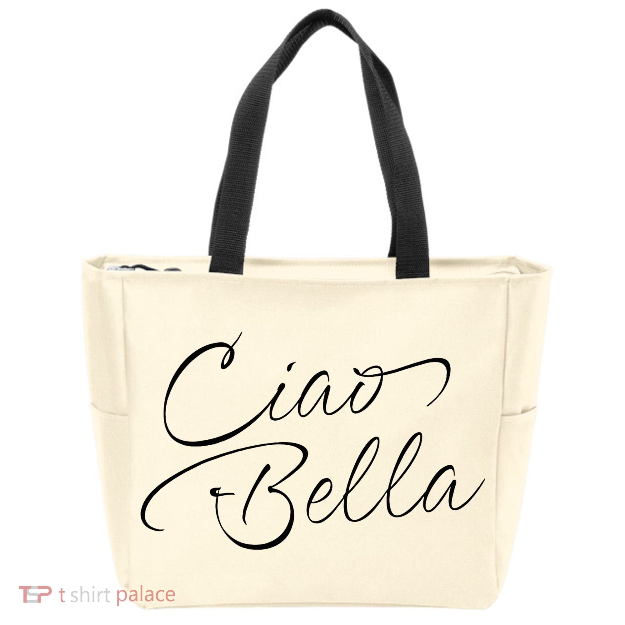 Italian Ciao Bella Tote Bag
