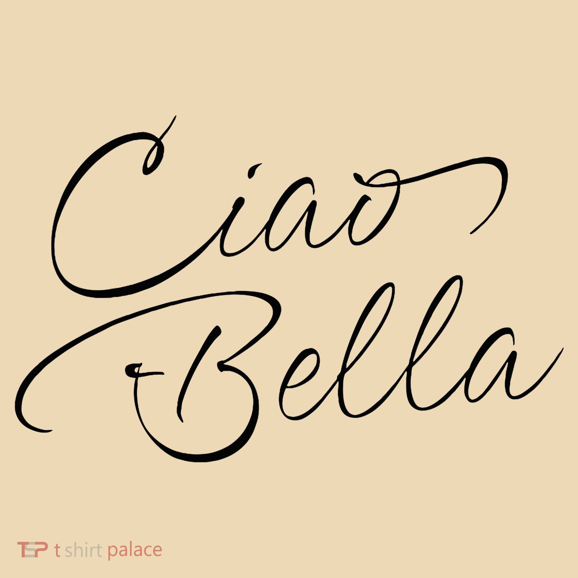 Italian Ciao Bella Tote Bag