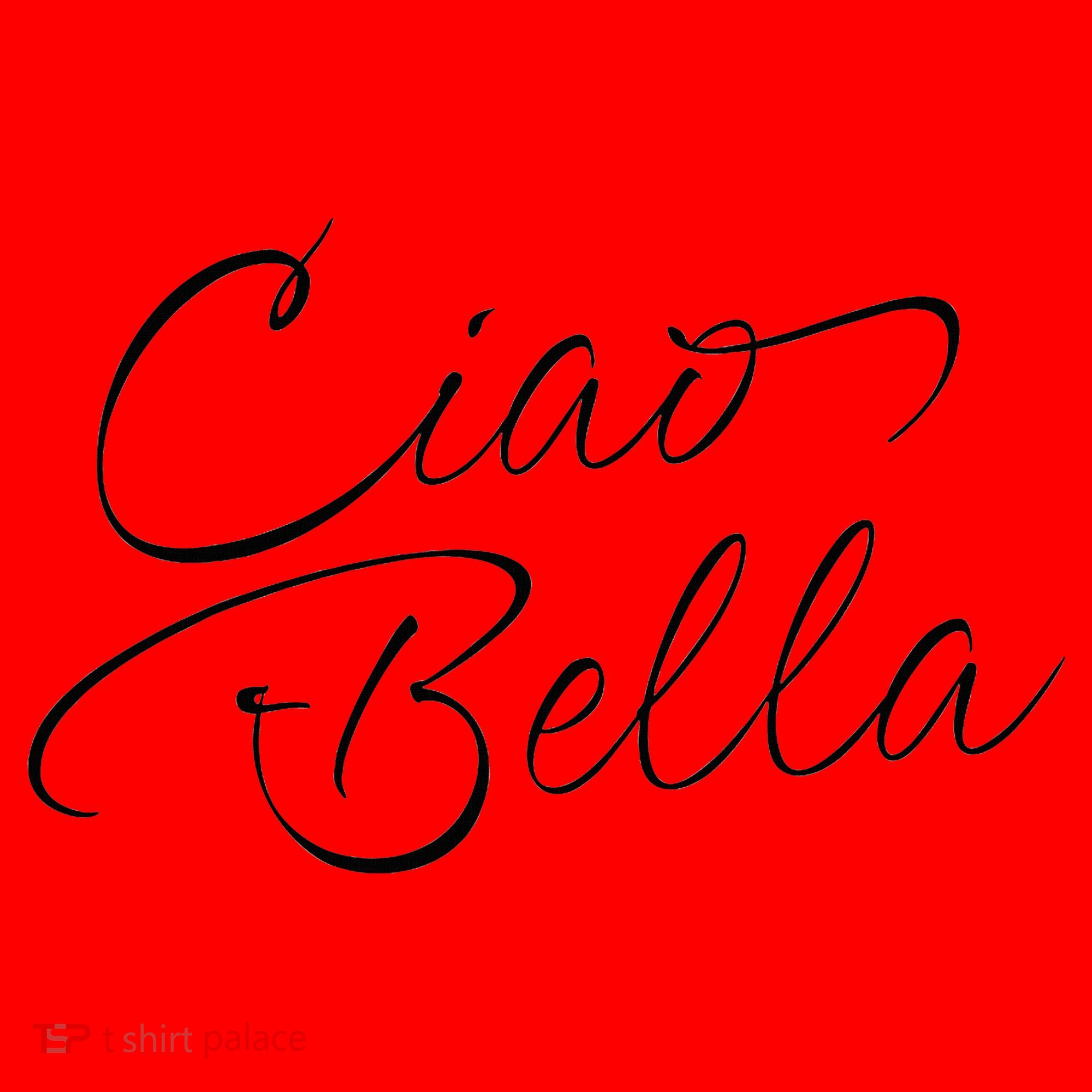 Italian Ciao Bella Santa Hat