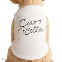 Italian Ciao Bella Doggie Tank thumb 0