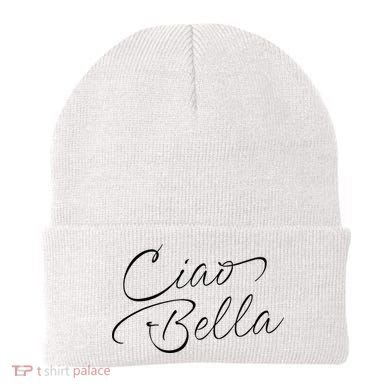 Italian Ciao Bella Beanie