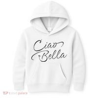 Italian Ciao Bella Kids Hoodie thumb 0