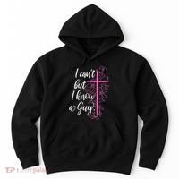 I CanT But I Know A Guy Jesus Cross Funny Christian Hoodie thumb 0