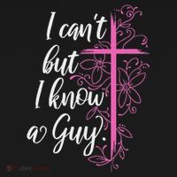 I CanT But I Know A Guy Jesus Cross Funny Christian Women's Hoodie thumb 2