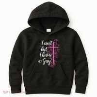 I CanT But I Know A Guy Jesus Cross Funny Christian Kids Hoodie thumb 0