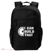I Can Build That Woodworker Carpenter Funny Woodworking Gift Backpack thumb 0