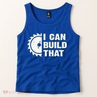 I Can Build That Woodworker Carpenter Funny Woodworking Gift Tank Top thumb 2