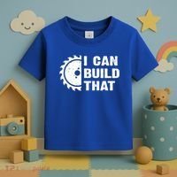 I Can Build That Woodworker Carpenter Funny Woodworking Gift Toddler T-Shirt thumb 3