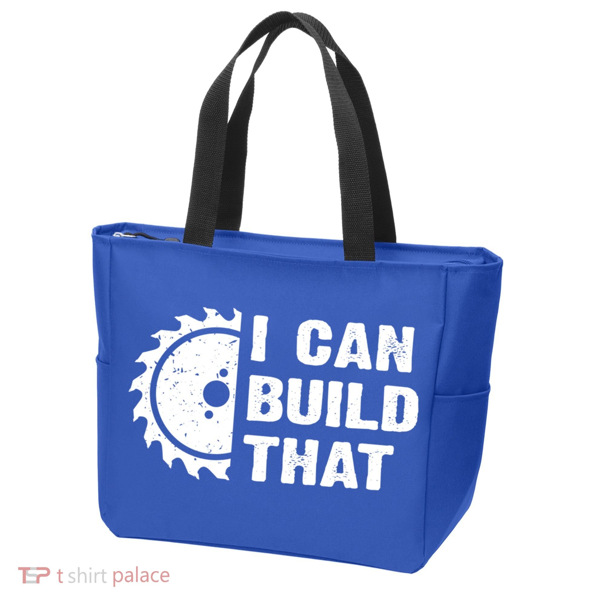 I Can Build That Woodworker Carpenter Funny Woodworking Gift Tote Bag