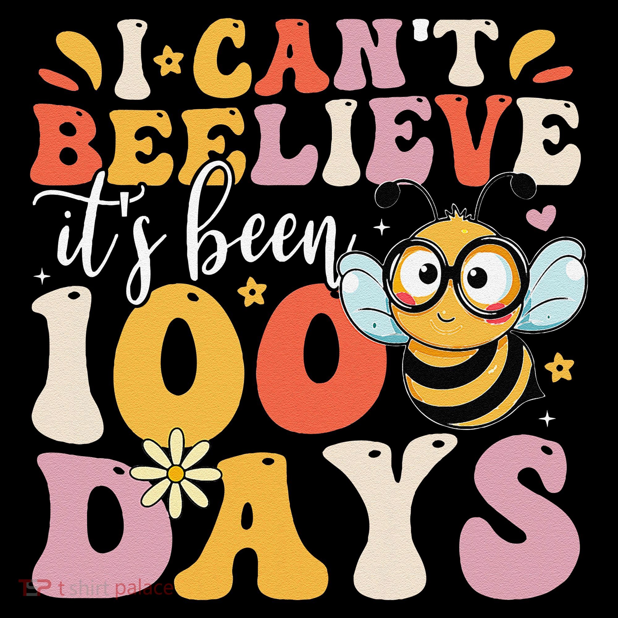 I CanT Believe Its Been 100 Days Funny 100 Days Smarter Bee Coffee Mug