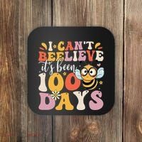 I CanT Believe Its Been 100 Days Funny 100 Days Smarter Bee Coaster thumb 0