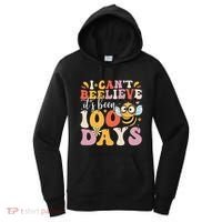 I CanT Believe Its Been 100 Days Funny 100 Days Smarter Bee Women's Hoodie thumb 0