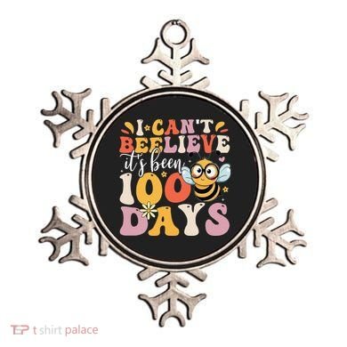 I CanT Believe Its Been 100 Days Funny 100 Days Smarter Bee Ornament