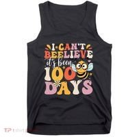I CanT Believe Its Been 100 Days Funny 100 Days Smarter Bee Tank Top thumb 0