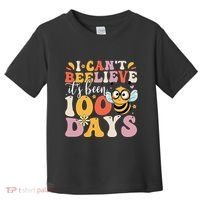I CanT Believe Its Been 100 Days Funny 100 Days Smarter Bee Toddler T-Shirt thumb 0