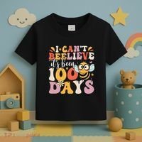 I CanT Believe Its Been 100 Days Funny 100 Days Smarter Bee Toddler T-Shirt thumb 3