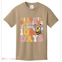 I CanT Believe Its Been 100 Days Funny 100 Days Smarter Bee Kids T-Shirt thumb 0