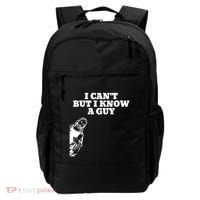 I Cant But I Know A Guy Jesus Christian Backpack thumb 0
