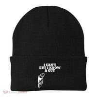 I Cant But I Know A Guy Jesus Christian Beanie thumb 0