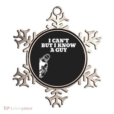 I Cant But I Know A Guy Jesus Christian Ornament