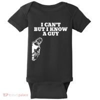 I Cant But I Know A Guy Jesus Christian Baby Bodysuit thumb 0
