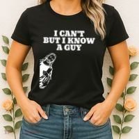 I Cant But I Know A Guy Jesus Christian Women's T-Shirt thumb 2